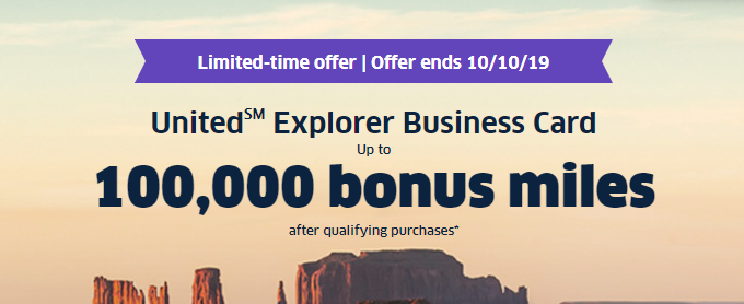 Chase United Business Explorer 100K