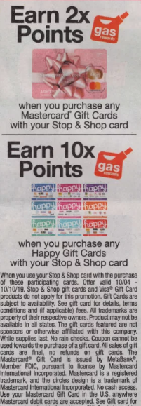 stop shop fuel points