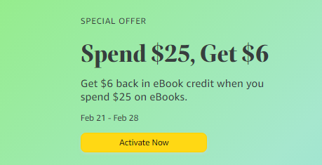 Amazon Kindle offer