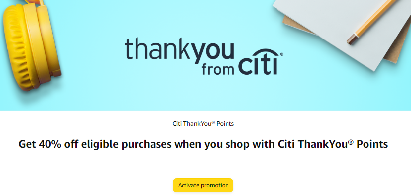 Amazon Shop with Points citi