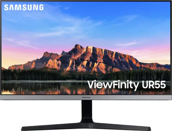 28″ Samsung ViewFinity UR55 60Hz 4ms FreeSync 4K UHD IPS Monitor for 9.99 at Best Buy