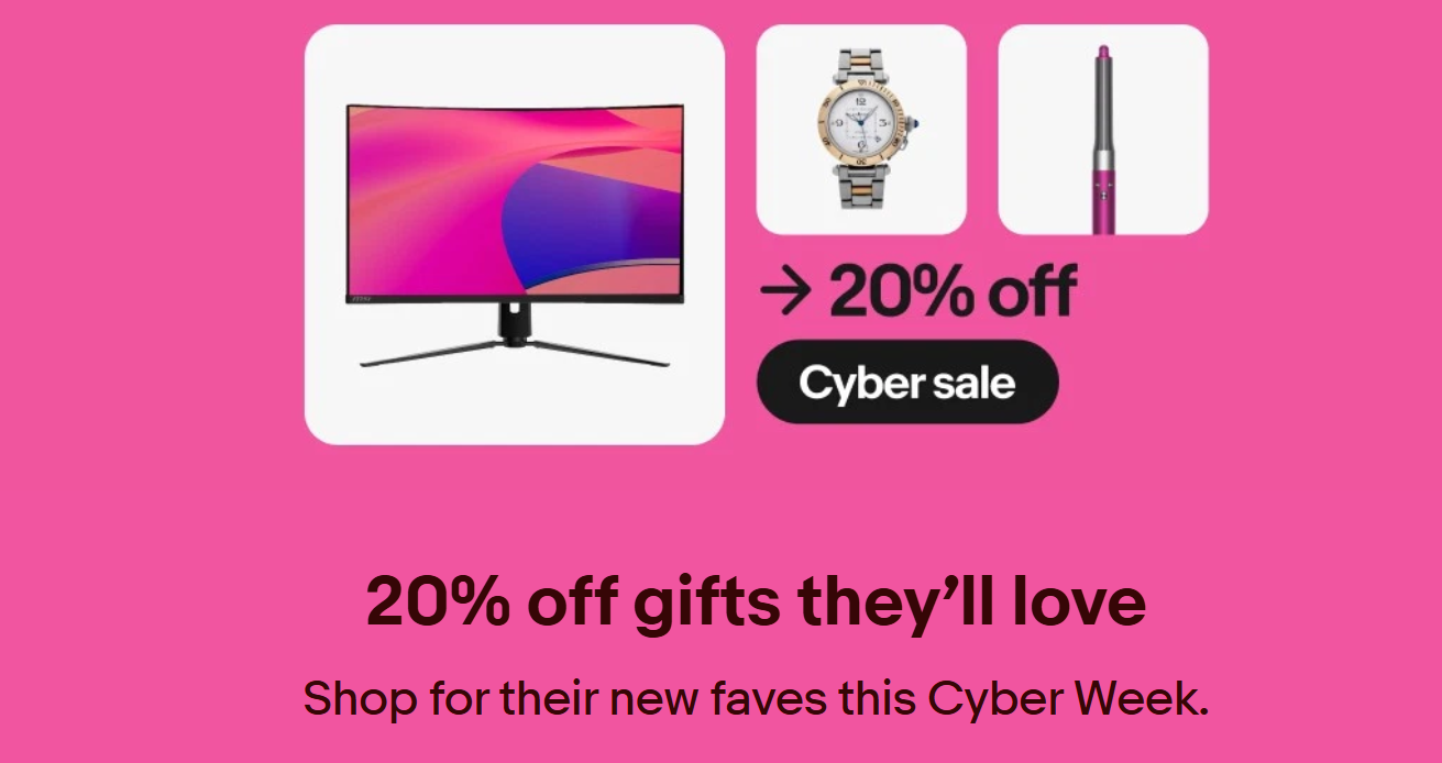 ebay-cyber-sale-20-discount-on-many-popular-items-danny-the-deal-guru