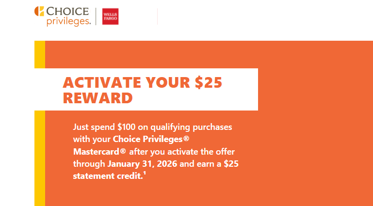 Spend $100 With Your Choice Privileges Mastercard, Get $25 Credit ...