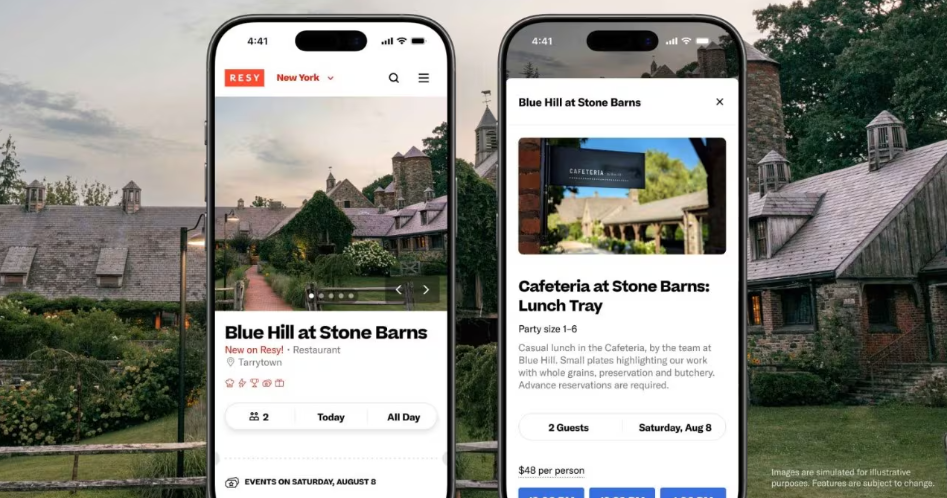 Resy Adding Thousands of Restaurants and Wineries This Summer with Tock Merger