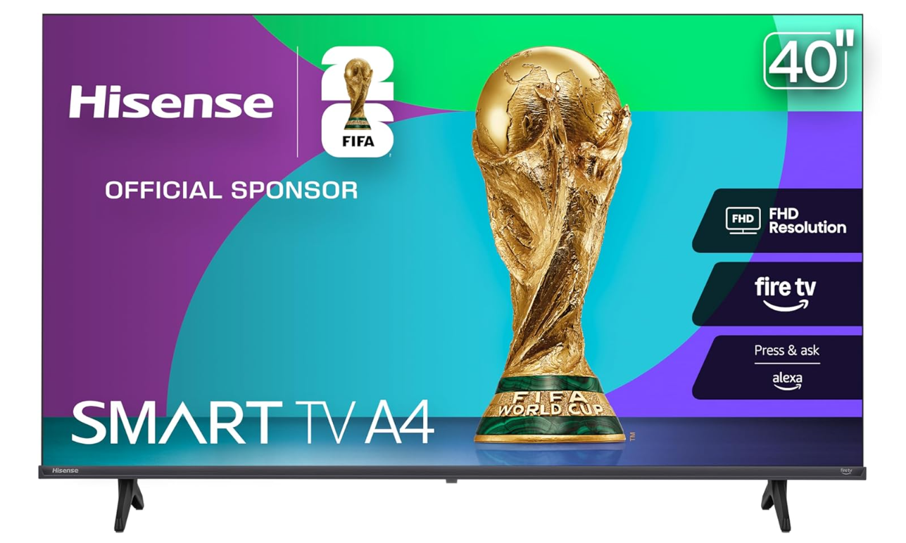 Hisense 40-Inch Class A4 Series FHD 1080p Smart Fire TV for $120 on ...